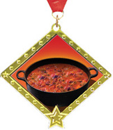 Diamond Star Insert Medal [2.75 inch]