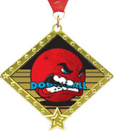 Diamond Star Insert Medal [2.75 inch]
