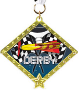 Diamond Star Insert Medal [2.75 inch]