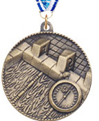 2 inch Swimming Medal