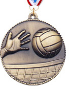 Volleyball Medal [2 inch]
