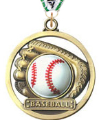 Baseball Rubber Game Ball Medal
