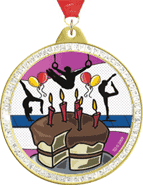 Sparkle Insert Medals