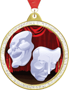 Sparkle Insert Medals