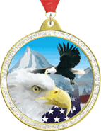 Sparkle Insert Medals