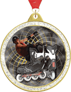 Sparkle Insert Medals