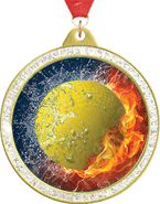 Sparkle Insert Medals