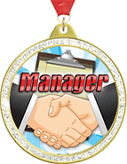 Sparkle Insert Medals