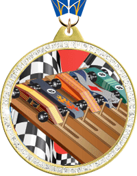 Sparkle Insert Medals