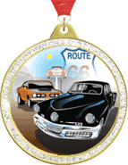 Sparkle Insert Medals