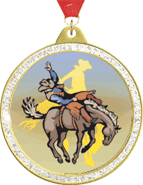 Sparkle Insert Medals