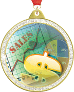 Sparkle Insert Medals