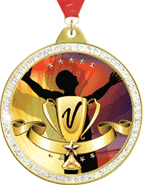 Sparkle Insert Medals