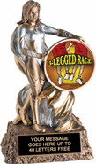 Victory Insert Holder Super Hero Resin Trophy [6.75 inch]