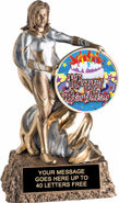 Victory Insert Holder Super Hero Resin Trophy