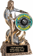 Victory Insert Holder Super Hero Resin Trophy [6.75 inch]