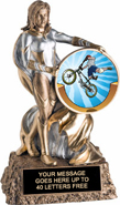 Victory Insert Holder Super Hero Resin Trophy