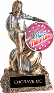 Victory Insert Holder Super Hero Resin Trophy [6.75 inch]