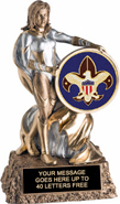 Victory Insert Holder Super Hero Resin Trophy [6.75 inch]