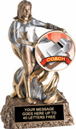 Victory Insert Holder Super Hero Resin Trophy [6.75 inch]