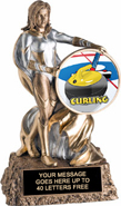 Victory Insert Holder Super Hero Resin Trophy [6.75 inch]