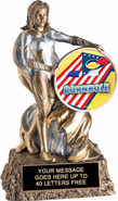 Victory Insert Holder Super Hero Resin Trophy [6.75 inch]
