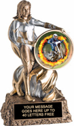 Victory Insert Holder Super Hero Resin Trophy [6.75 inch]