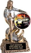 Victory Insert Holder Super Hero Resin Trophy [6.75 inch]