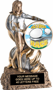 Victory Insert Holder Super Hero Resin Trophy [6.75 inch]
