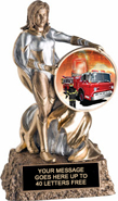 Victory Insert Holder Super Hero Resin Trophy [6.75 inch]
