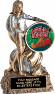 Victory Insert Holder Super Hero Resin Trophy