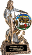 Victory Insert Holder Super Hero Resin Trophy