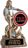 Victory Insert Holder Super Hero Resin Trophy [6.75 inch]