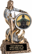 Victory Insert Holder Super Hero Resin Trophy [6.75 inch]