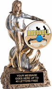 Victory Insert Holder Super Hero Resin Trophy [6.75 inch]
