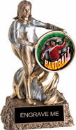Victory Insert Holder Super Hero Resin Trophy [6.75 inch]