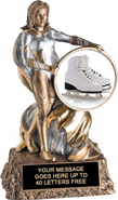 Victory Insert Holder Super Hero Resin Trophy [6.75 inch]