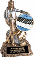 Victory Insert Holder Super Hero Resin Trophy [6.75 inch]