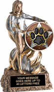Victory Insert Holder Super Hero Resin Trophy [6.75 inch]