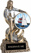 Victory Insert Holder Super Hero Resin Trophy [6.75 inch]