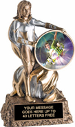 Victory Insert Holder Super Hero Resin Trophy [6.75 inch]