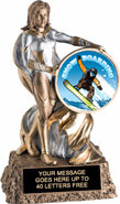 Victory Insert Holder Super Hero Resin Trophy