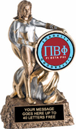 Victory Insert Holder Super Hero Resin Trophy [6.75 inch]
