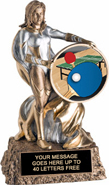 Victory Insert Holder Super Hero Resin Trophy [6.75 inch]