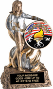 Victory Insert Holder Super Hero Resin Trophy [6.75 inch]