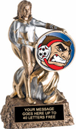 Victory Insert Holder Super Hero Resin Trophy [6.75 inch]