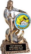 Victory Insert Holder Super Hero Resin Trophy [6.75 inch]