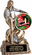 Victory Insert Holder Super Hero Resin Trophy [6.75 inch]