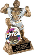 Victory Insert Holder Monster Resin Trophy