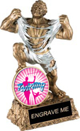Victory Insert Holder Monster Resin Trophy [6.5 inch]